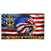 2BUT US Eagles flag 3x5 outdoor banner for porch or yard display.