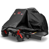 2win2buy zero-turn mower cover protects deck and wheels for outdoor storage