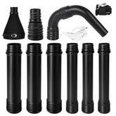 3 BUZZLETT universal gutter cleaning tool with rotating nozzle for precise ground cleaning.
