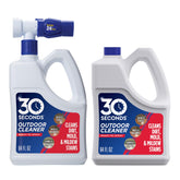 30 Seconds Outdoor Cleaner bottle with spray spout enables easy application and stain removal.