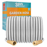 360 GADGET Garden Hose Metal 75ft water flow delivers steady pressure for efficient yard watering