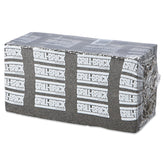 3M Grill-Brick GB12 on a hot griddle cleans carbonized grease efficiently