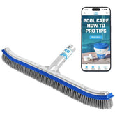 440 Heavy Duty Pool Brush with an 18-inch wide head for efficient floor and wall cleaning.