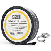6699 discharge hose ready for pool backwash, durable and versatile.
