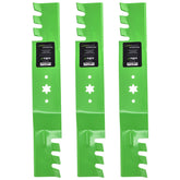 8TEN LawnRAZOR toothed blade for 54 deck delivers precise cutting