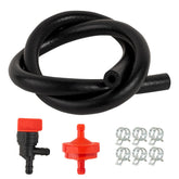 Belsdar quarter-inch fuel shut-off valve for quick maintenance tasks.