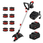 MZK ST12D07 cordless trimmer with ergonomic handle for effortless edging.