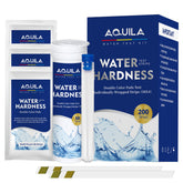 A QUILA water hardness test 200 strips kit for accurate home testing.