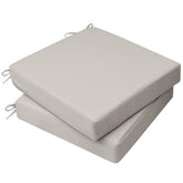 AAAAAcessories beige outdoor seat cushion on chair provides comfortable seating