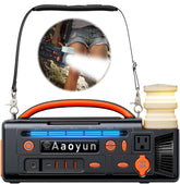 Aaoyun portable power station with 300W output for on the go power