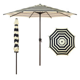 Abba Patio 9FT Lyon umbrella with tilt and crank provides easy shade control