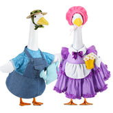 Abbylike spring goose outfit with hat showcases yard charm and simple on/off.
