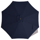 ABCCANOPY navy blue replacement canopy top view offers durable shade.