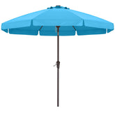 ABCCANOPY 9ft scalloped canopy top view showing sturdy frame for windy days