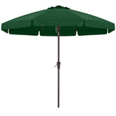 ABCCANOPY 9ft scalloped umbrella top provides broad shade for patio spaces