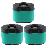 Abroman 3-pack air filter 792105 close-up of pleated media for durable filtration.