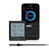 AC Infinity B1 hygrometer with LCD display shows temperature and humidity at a glance.