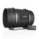 AC Infinity CLOUDLINE S8 PRO 8-inch duct fan provides strong, efficient ventilation for hydroponic grow rooms.