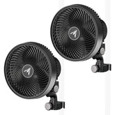 AC Infinity Cloudray S9 clip fan front view for targeted airflow in tents