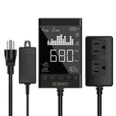 AC Infinity CO2 Controller two-plug system for precise grow space management.