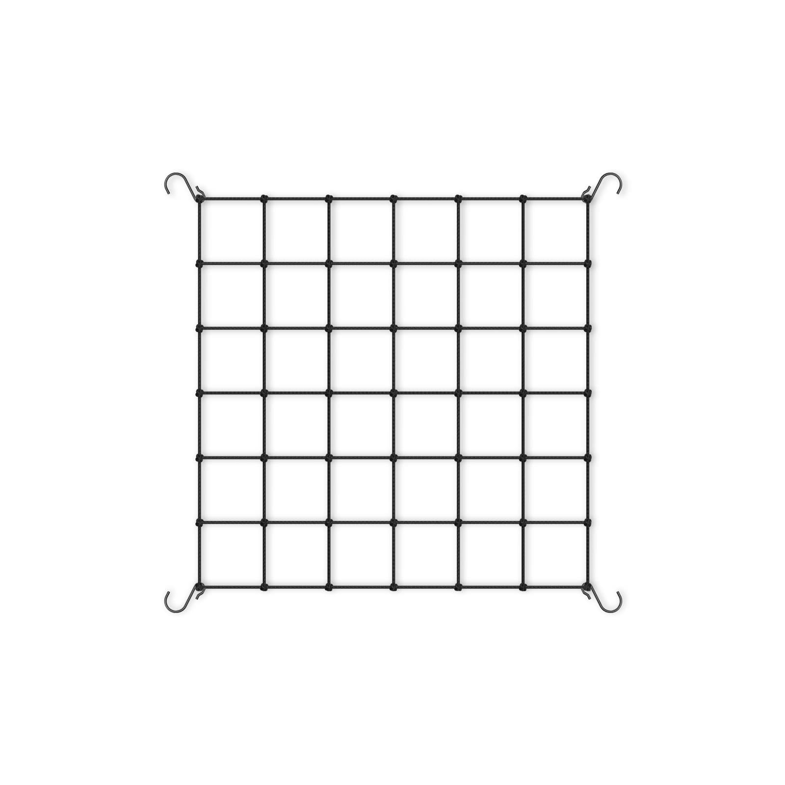 AC Infinity grow tent trellis netting setup clipped to frame for sturdy plant support