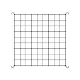 AC Infinity grow tent trellis net 3x3 in use, supports lateral growth.