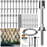 Acemaker wire trellis kit contents for quick outdoor installation.