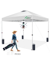 Acepic 10x10 canopy top provides durable shade for outdoor gatherings.