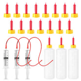 Achicklead 24 Pcs lamb and goat feeding kit overview for efficient on-farm nursing