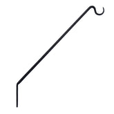 Achla Designs wall-mount shepherd's pole angled 18-inch reach for railing displays.