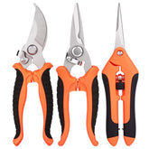 ACHRWFQ garden shears with ergonomic handles for comfortable pruning sessions.