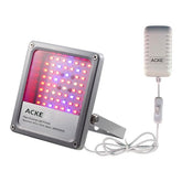 ACKE LED grow light full spectrum boosts indoor seedling growth.