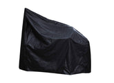 acoveritt smoker cover fits trailmaster offset grills, shields from sun and rain