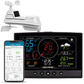 AcuRite Iris 5-in-1 weather station display provides quick, at-a-glance weather insights.