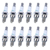 Adefol CMR6H spark plugs front view showing durable, install-ready design.