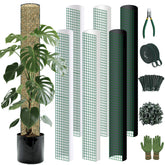 ADGYULB D-shape moss pole kit contents for easy setup and customization