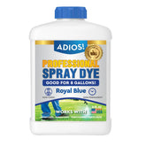 ADIOS! professional blue spray dye marker 8oz bottle for precise lawn coverage
