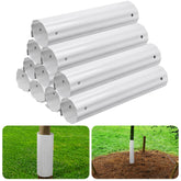 Adnee 10pcs tree guard protectors shield saplings from lawn equipment