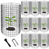 Adnee wire plant protector panel ready to assemble around seedlings for durable coverage.