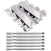 Adviace Nexgrill 720-0896B burner tube close-up for even heat distribution