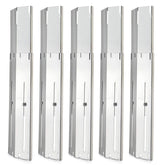 Adviace universal heat plates, adjustable, help even heat distribution across compatible gas grills.