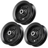 Aeagle flat idler pulley for Exmark Toro 42 inch decks boosts belt tracking