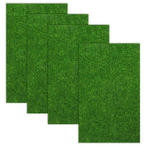 AEAOCVO artificial grass 15x25 cm mat for dollhouse landscaping and micro landscapes.