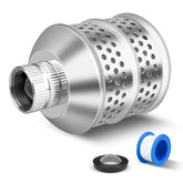 Aecsze bubbler sprinkler head aluminum diffuser delivering gentle, even root watering.