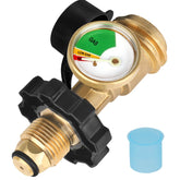 Aekops 100 lb gauge adapter front view for quick reading
