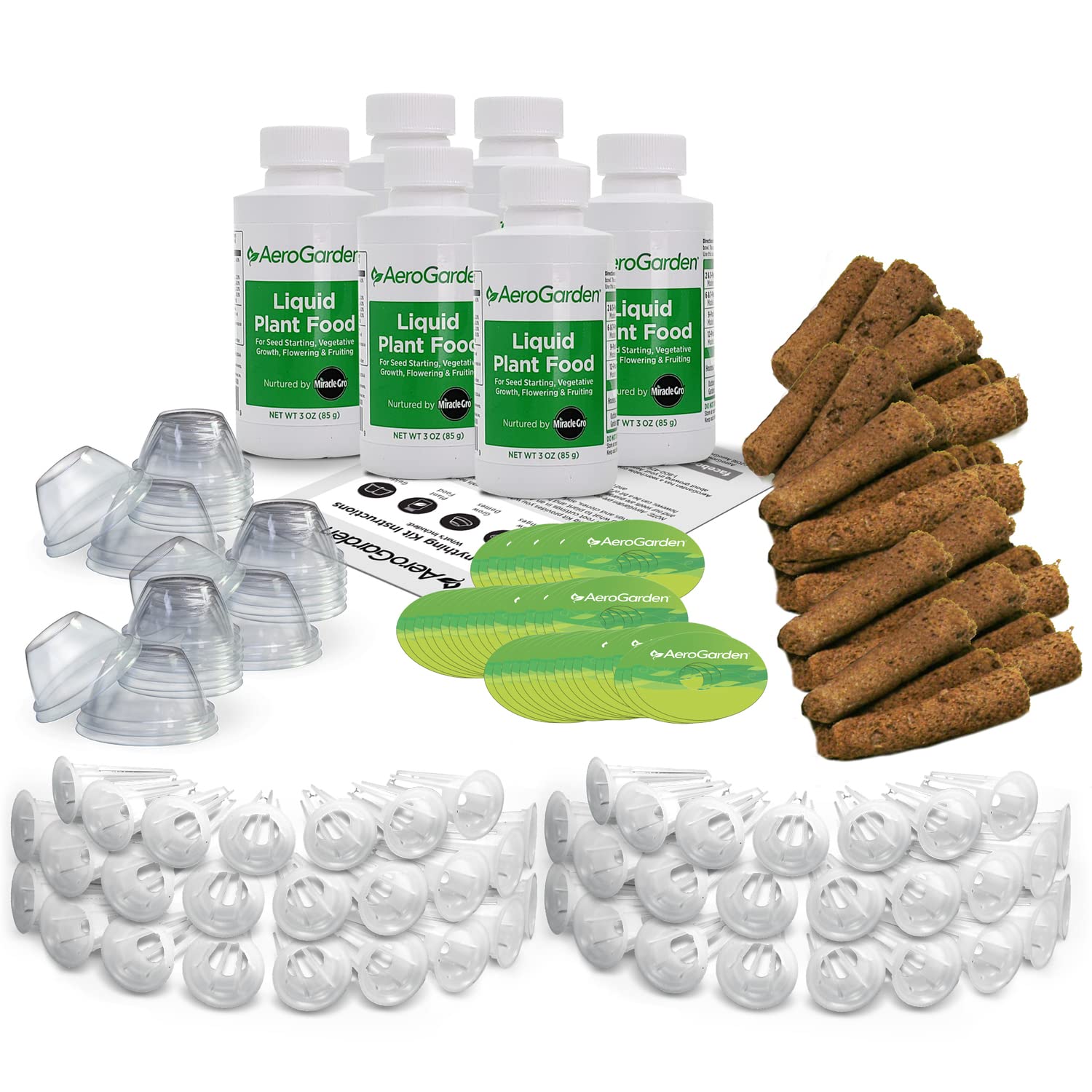 AeroGarden Grow Anything Seed Pod Kit shown for year-round indoor growth with diverse seed options.