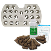 AeroGarden seed starter tray shows a reusable design for easy indoor seedling setup.