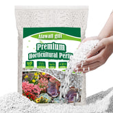 Afawall Gift 2QT perlite bag closeup shows textured granules for aeration.