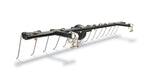 Agri-Fab 45-03433-AMZ dethatcher tines lifting thatch to improve lawn health