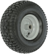 Agri-Fab 42159 wheel gray front view for durable lawn equipment replacement